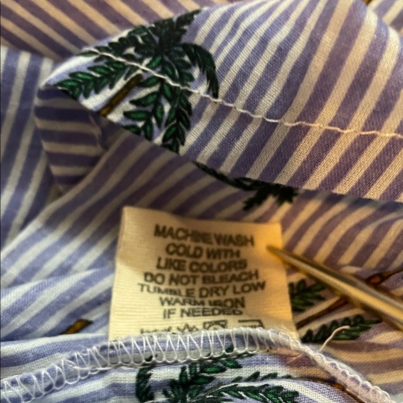 Violet Sky Cotton Beach Dress size Large - Picture 9 of 10